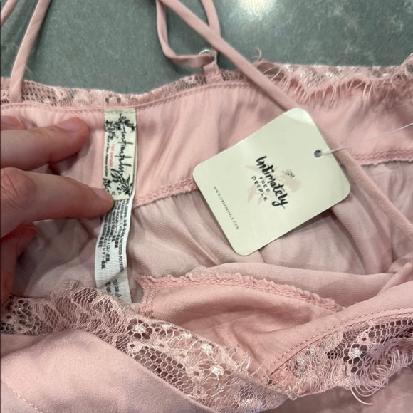 Free People Blush Lace Chemise - Picture 2 of 6